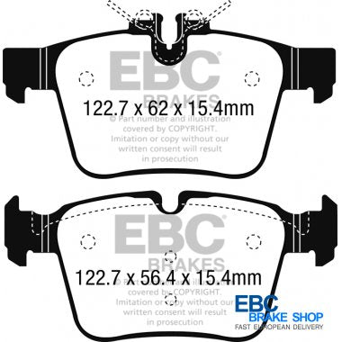 EBC Yellowstuff Brake Pads DP42215R