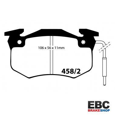 EBC Ultimax Brake Pads DP458/2