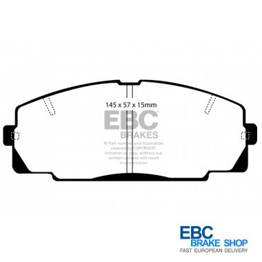 EBC Yellowstuff Brake Pads DP4722R