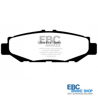 EBC Yellowstuff Brake Pads DP4848R