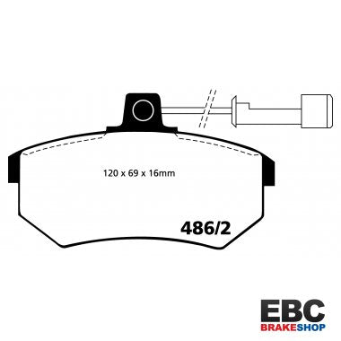 EBC Ultimax Brake Pads DP486/2