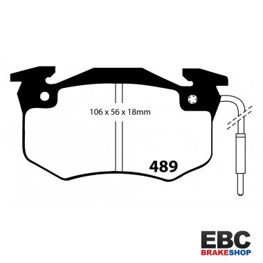 EBC Ultimax Brake Pads DP489