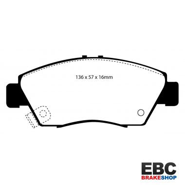 EBC Yellowstuff Brake Pads DP4891R