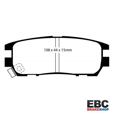 EBC Yellowstuff Brake Pads DP4958R