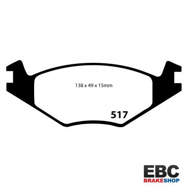 EBC Ultimax Brake Pads DP517