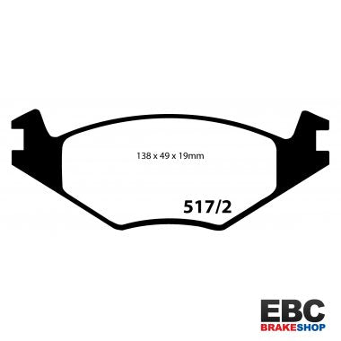 EBC Ultimax Brake Pads DP517/2