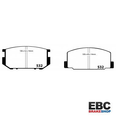 EBC Ultimax Brake Pads DP532