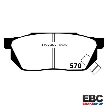 EBC Ultimax Brake Pads DP570