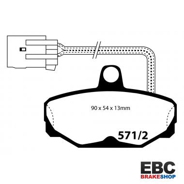 EBC Ultimax Brake Pads DP571/2