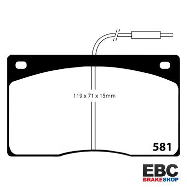 EBC Ultimax Brake Pads DP581