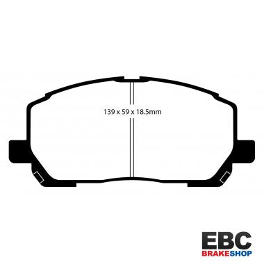 EBC Extra-Duty Greenstuff-6000 Brake Pads DP61634