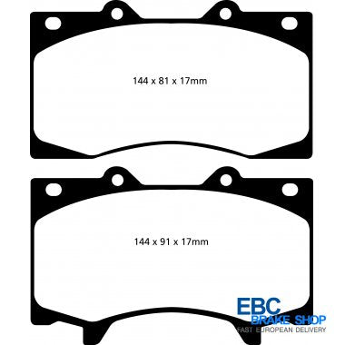 EBC Extra-Duty Greenstuff-6000 Brake Pads DP62125