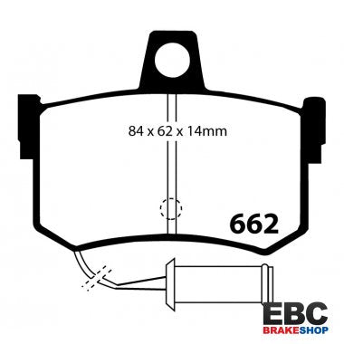 EBC Ultimax Brake Pads DP662