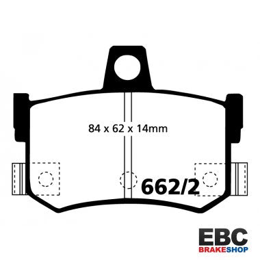 EBC Ultimax Brake Pads DP662/2