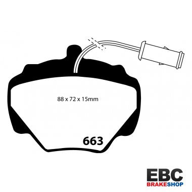 EBC Ultimax Brake Pads DP663