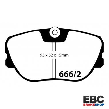 EBC Ultimax Brake Pads DP666/2