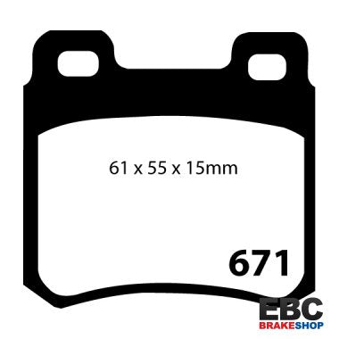 EBC Ultimax Brake Pads DP671