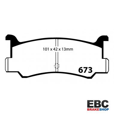 EBC Ultimax Brake Pads DP673