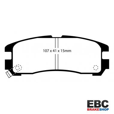 EBC Extra-Duty Greenstuff-6000 Brake Pads DP6738