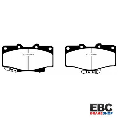 EBC Extra-Duty Greenstuff-6000 Brake Pads DP6807