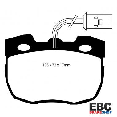 EBC Extra-Duty Greenstuff-6000 Brake Pads DP6814