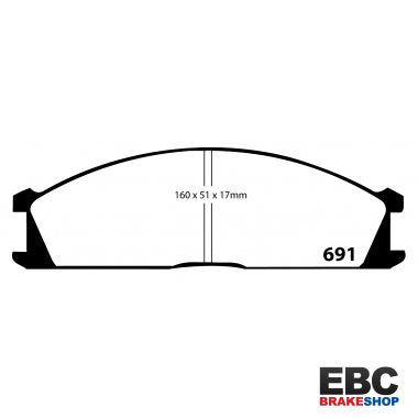 EBC Ultimax Brake Pads DP691