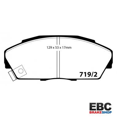 EBC Ultimax Brake Pads DP719/2