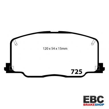 EBC Ultimax Brake Pads DP725