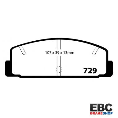 EBC Ultimax Brake Pads DP729