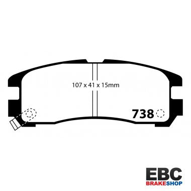 EBC Ultimax Brake Pads DP738