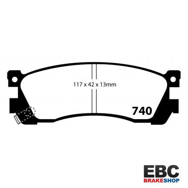 EBC Ultimax Brake Pads DP740