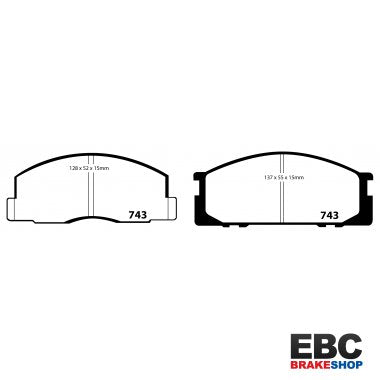 EBC Ultimax Brake Pads DP743