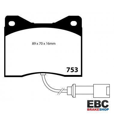 EBC Ultimax Brake Pads DP753