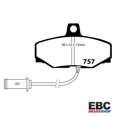 EBC Ultimax Brake Pads DP757