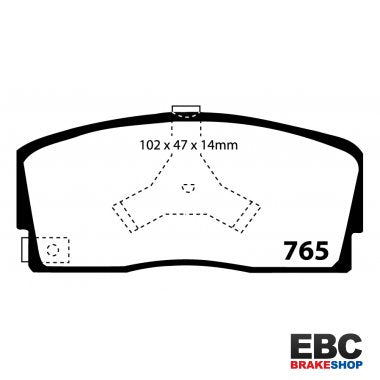 EBC Ultimax Brake Pads DP765