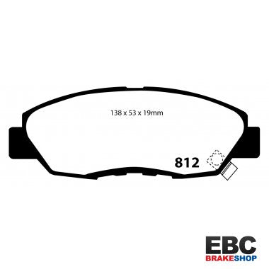 EBC Ultimax Brake Pads DP812