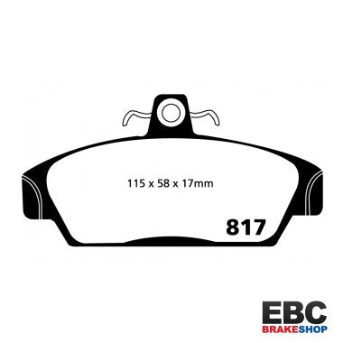 EBC Ultimax Brake Pads DP817