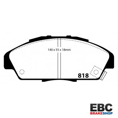 EBC Ultimax Brake Pads DP818