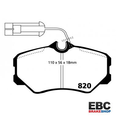 EBC Ultimax Brake Pads DP820