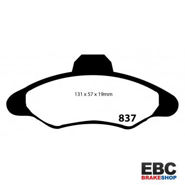 EBC Ultimax Brake Pads DP837