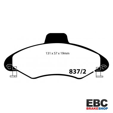 EBC Ultimax Brake Pads DP837/2