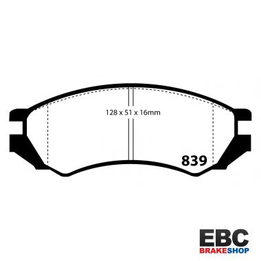 EBC Ultimax Brake Pads DP839