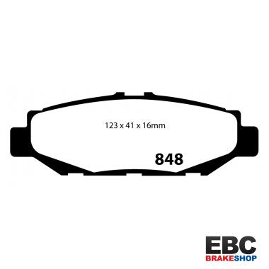 EBC Ultimax Brake Pads DP848