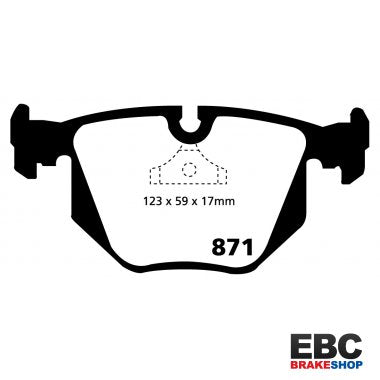 EBC Ultimax Brake Pads DP871