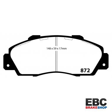 EBC Ultimax Brake Pads DP872