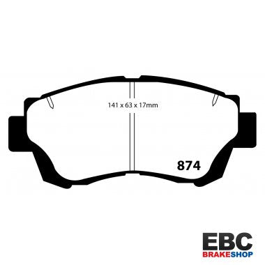 EBC Ultimax Brake Pads DP874