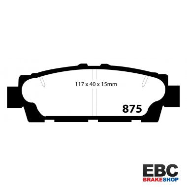 EBC Ultimax Brake Pads DP875