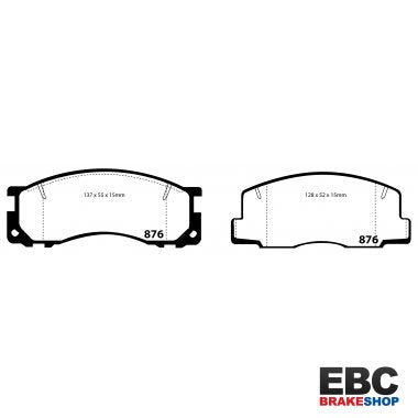 EBC Ultimax Brake Pads DP876