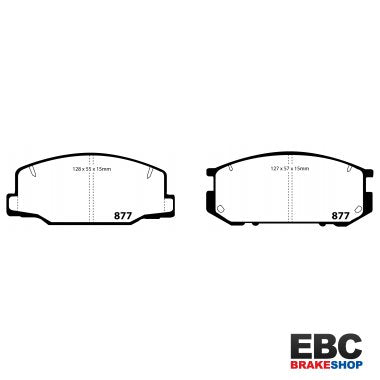 EBC Ultimax Brake Pads DP877