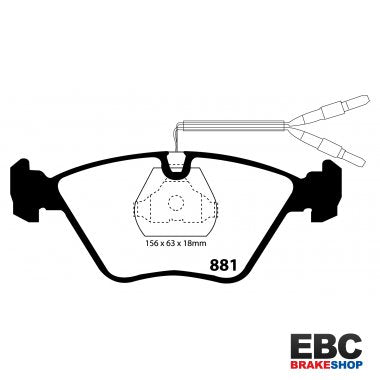 EBC Ultimax Brake Pads DP881